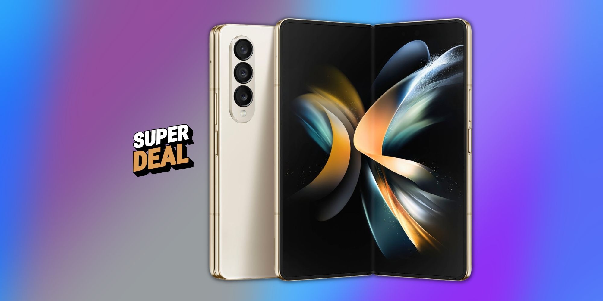 Puede ahorrar $ 500 en un nuevo Samsung Galaxy Z Fold 4 hoy