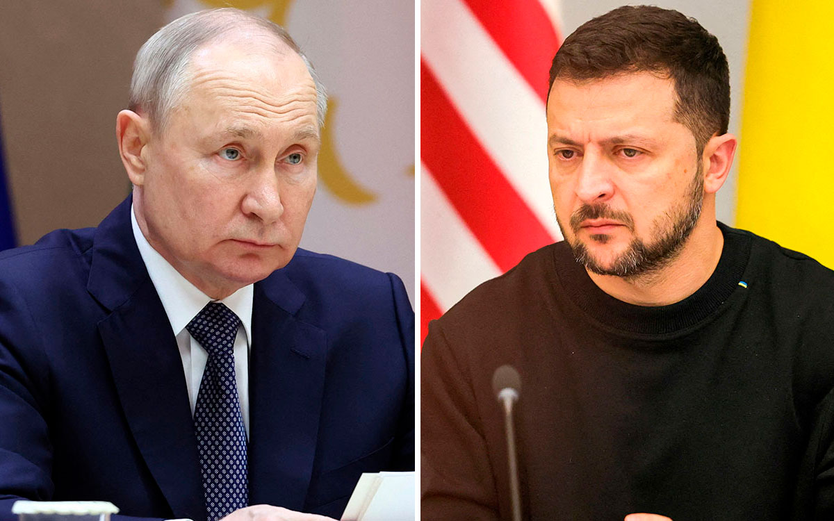 Putin y Zelenski no quieren saber nada de treguas