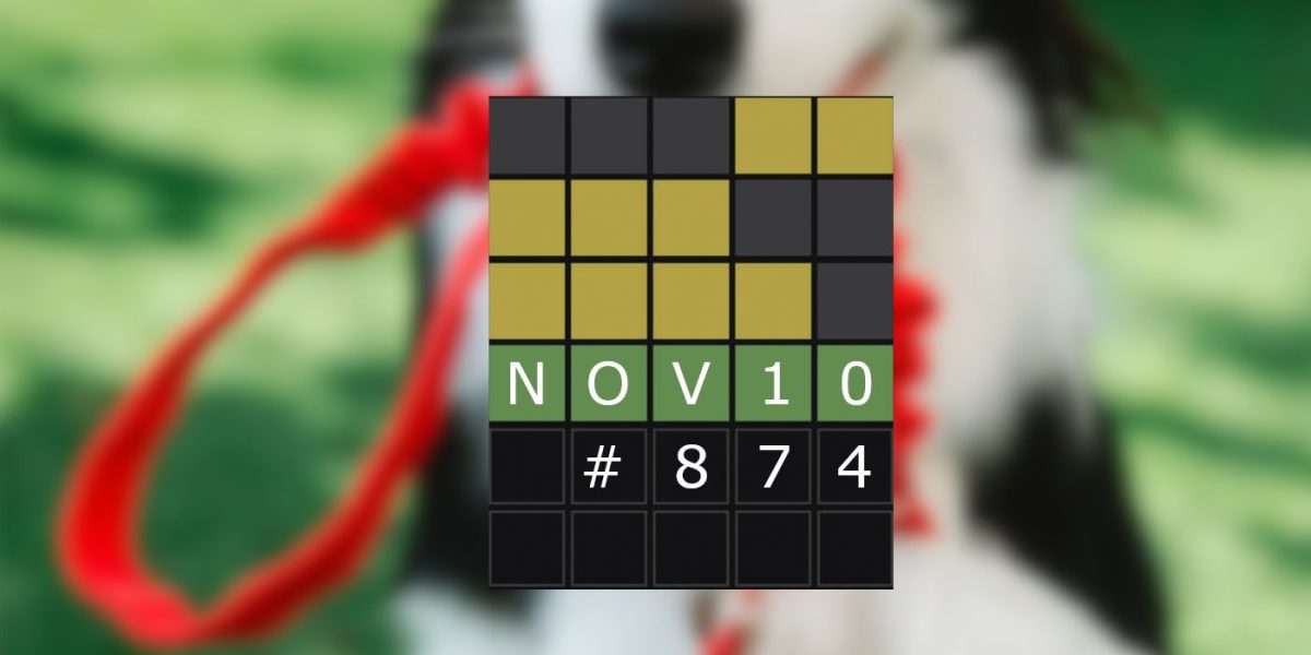 Respuestas y sugerencias de Wordle de hoy para el 10 de noviembre de 2023 (rompecabezas n.° 874)