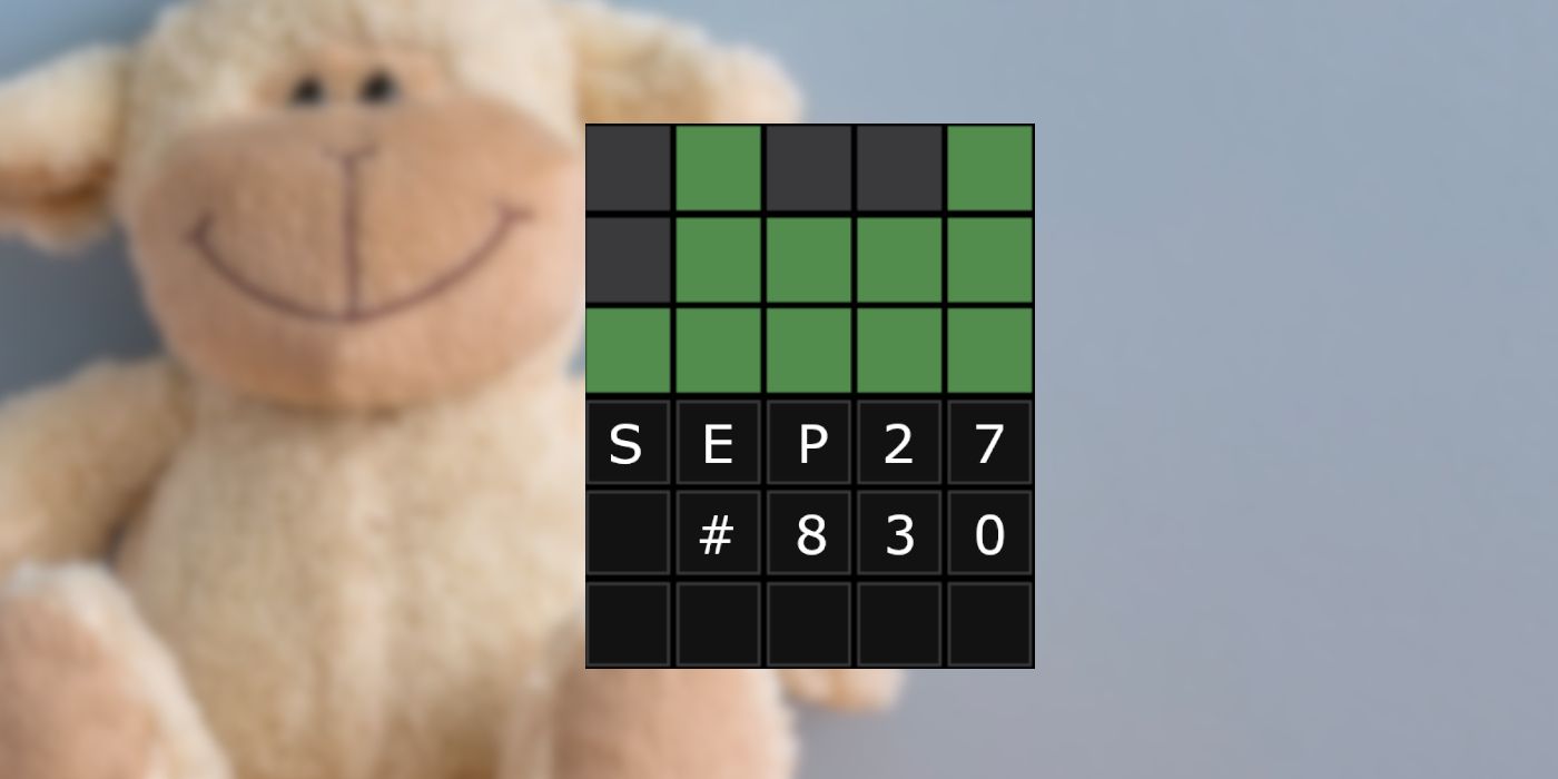 Respuestas y sugerencias de Wordle de hoy para el 27 de septiembre de 2023 (rompecabezas n.º 830)