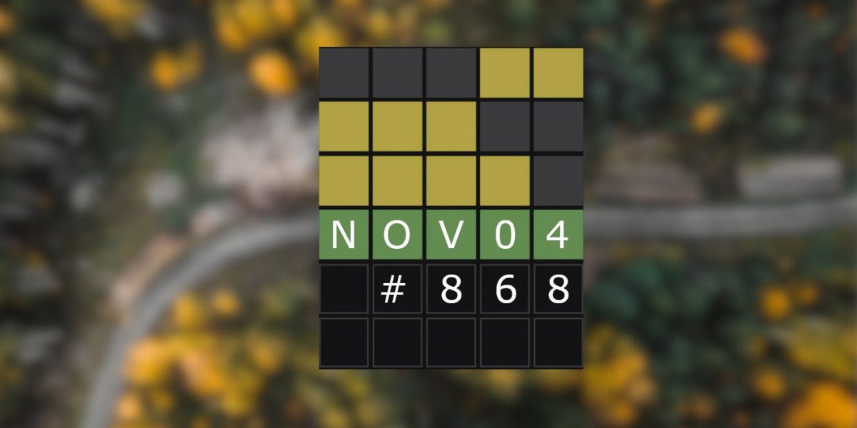 Respuestas y sugerencias de Wordle de hoy para el 4 de noviembre de 2023 (rompecabezas n.° 868)