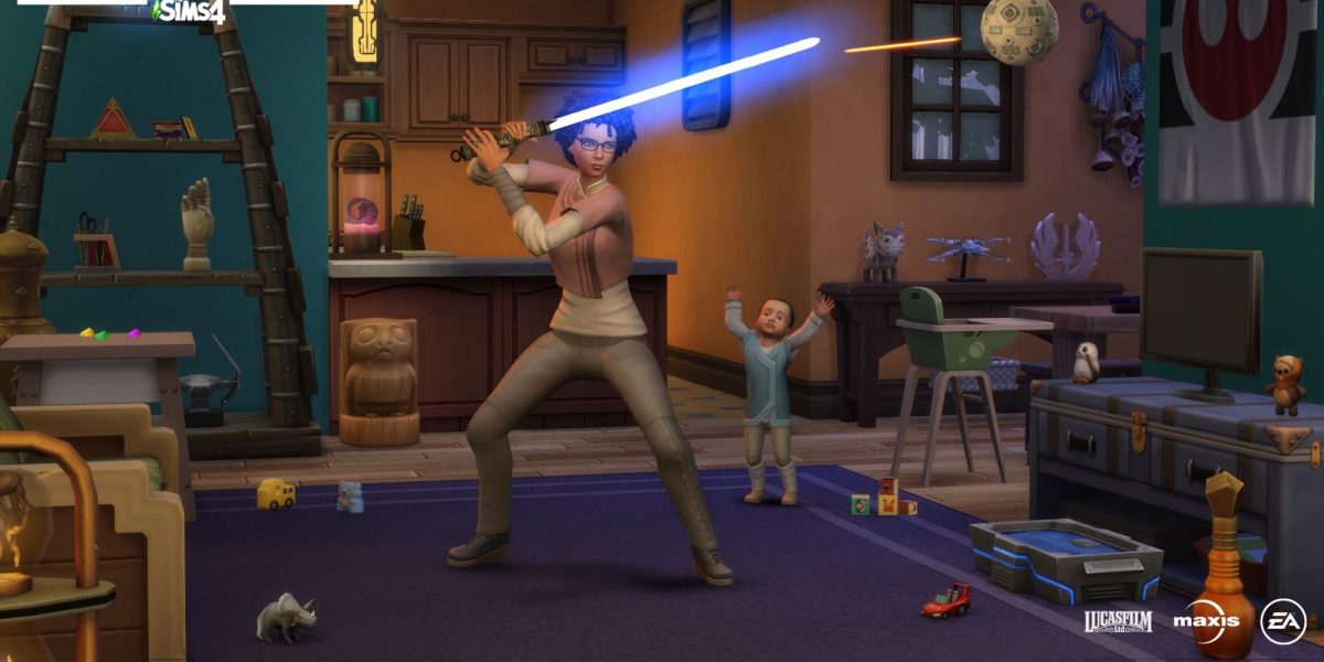 Revisión de Los Sims 4 Star Wars: Viaje a Batuu: un parque temático sin atracciones