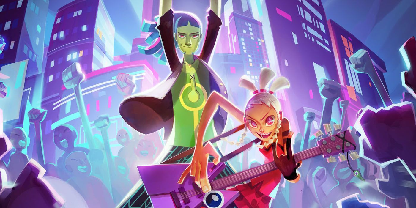 Revisión de No Straight Roads: un rock-off defectuoso pero divertido