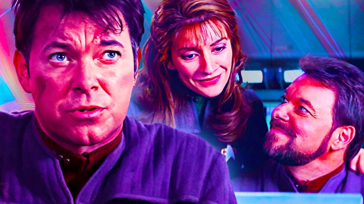 Riker y Troi coquetean en Star Trek: Insurrección escena eliminada