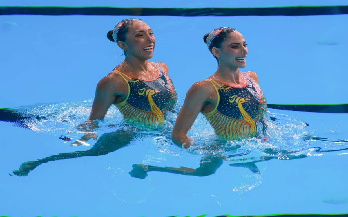 Santiago 2023: Sirenas mexicanas se bañan en oro