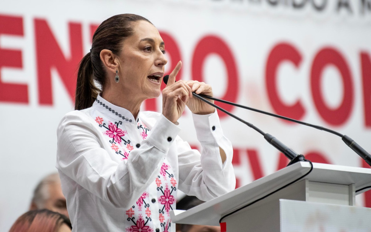 Sheinbaum afirma que no hubo 'acuerdos cupulares' en elección de precandidaturas