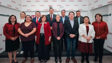 Sheinbaum se reúne con virtuales candidatos a las nueve gubernaturas
