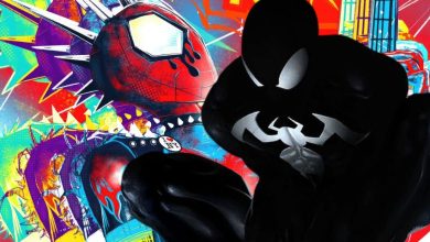 Spider-Punk abraza el simbionte de Venom en todo el arte cruzado de Spider-Verse