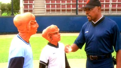 Star Trek DS9 y Lower Decks juegan béisbol juntos en un arte asombroso