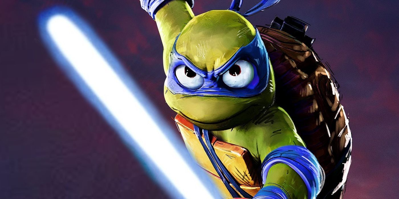 TMNT acaba de darle a un hermano una mejora de armas épica (¿Alguien dijo sable de luz?)