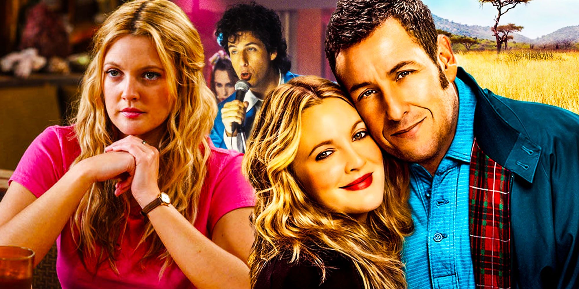 Todas las películas de Adam Sandler y Drew Barrymore, clasificadas de peor a mejor