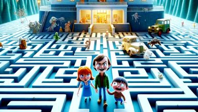 Top Gun, The Shining y más reinventados como encantadoras películas de Pixar en nuevo arte