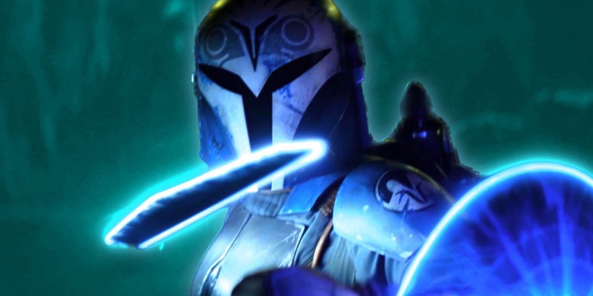 Un mandaloriano va a la guerra con un impresionante cosplay de Bo-Katan