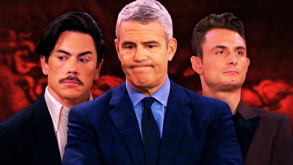 Vanderpump gobierna a la estrella golpeada con gran sombra en el estreno de American Horror Story: vea el impactante discurso de Andy Cohen