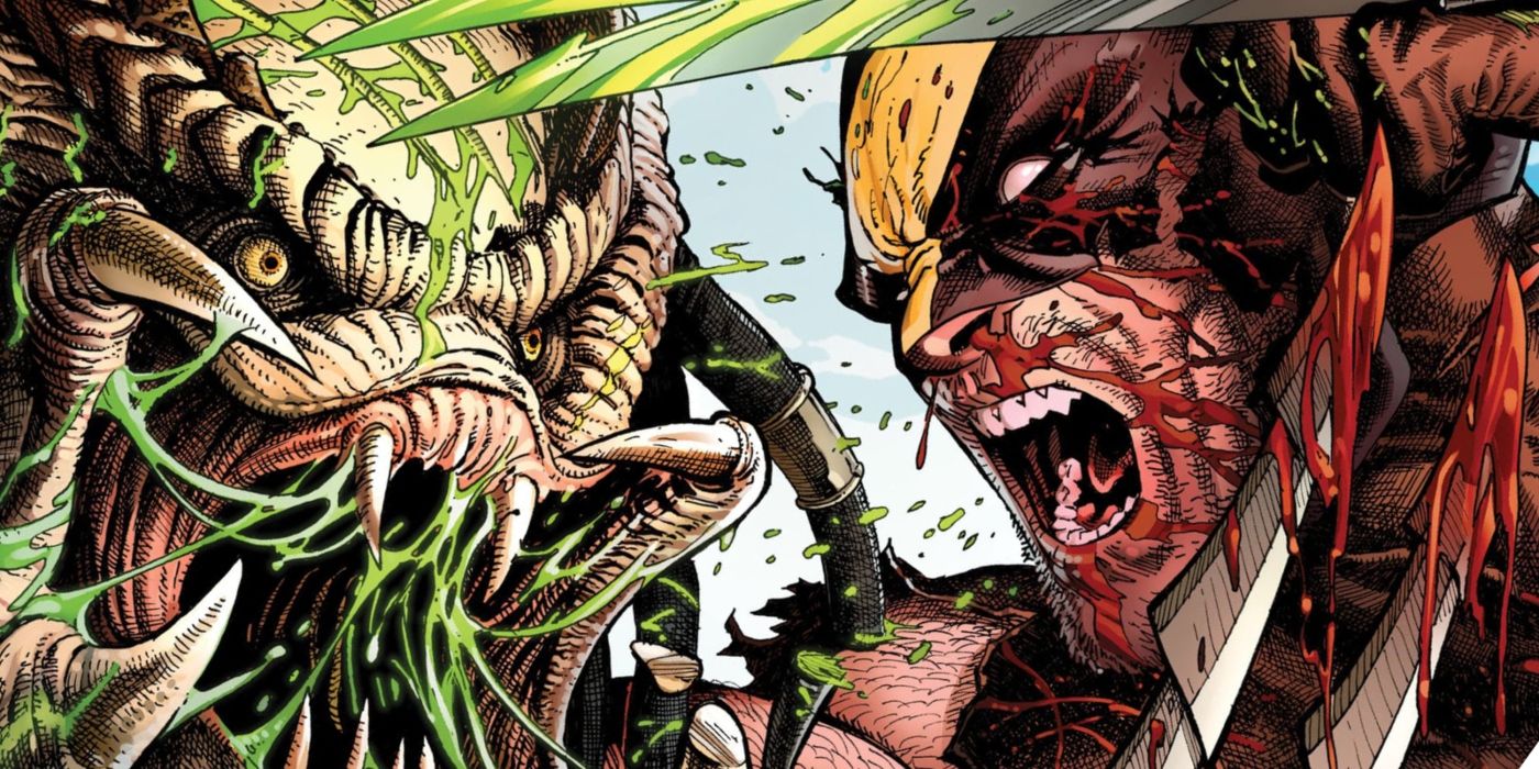 Wolverine vs Predator confirma la mejor manera para que Yautja supere su factor de curación