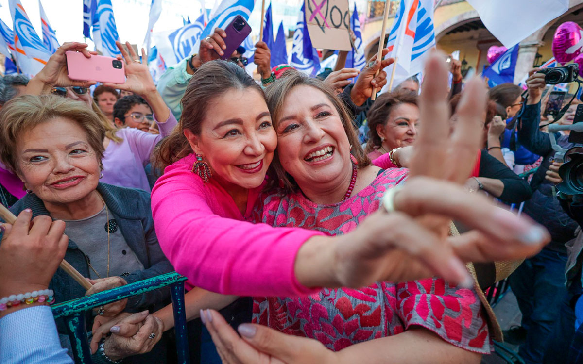 ‘Ya sabes quién no te cuida, yo sí’: Xóchitl Gálvez en el 25N | Video