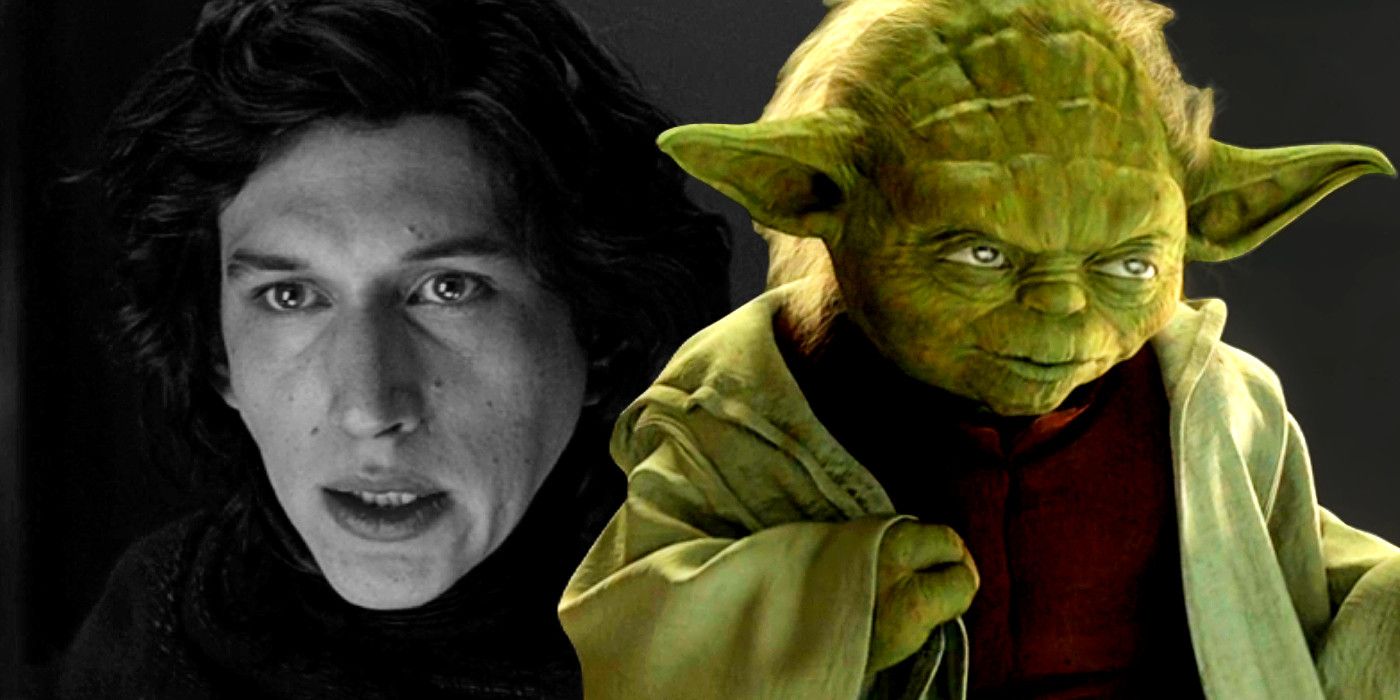 Yoda supera el truco de fuerza más genial de Kylo Ren 8 años después del despertar de la fuerza