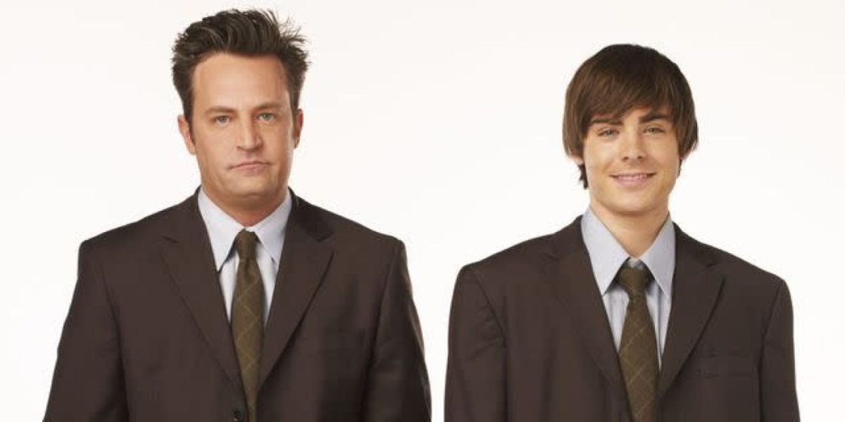 Zac Efron reacciona al casting de la película biográfica sugerida por Matthew Perry después de coprotagonizarla hace 14 años