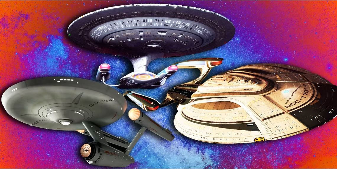 ¿Cuál es la empresa más grande?  Nuevo arte compara los tamaños del barco más grande de Star Trek