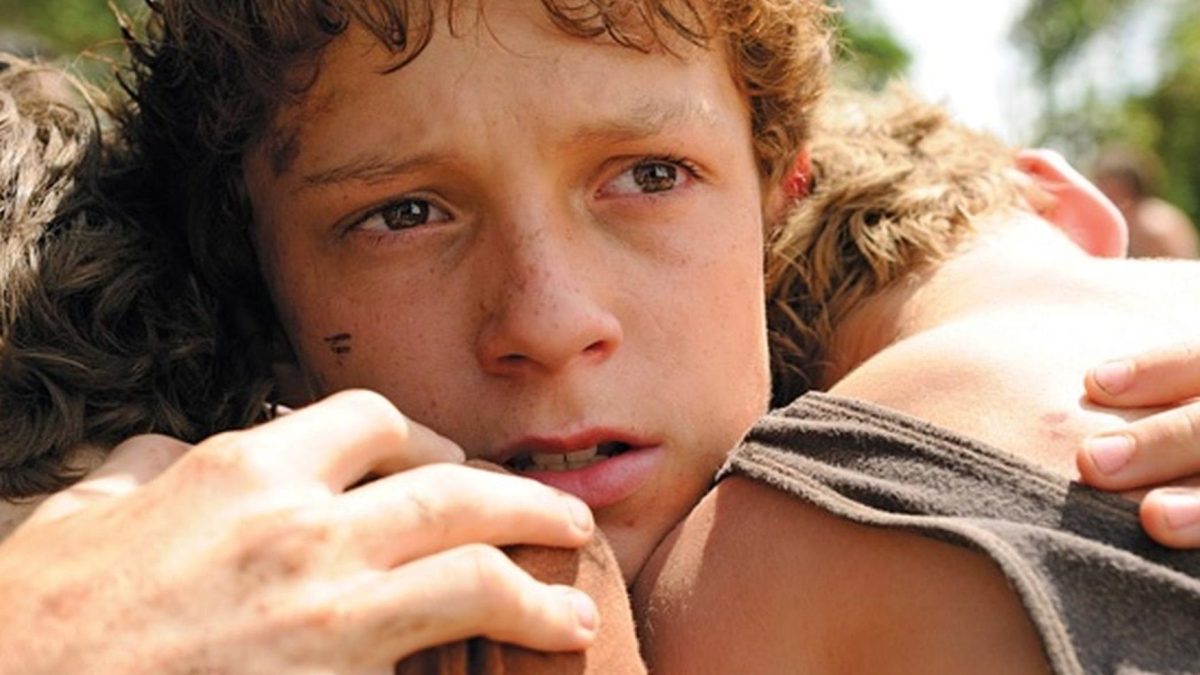 ¿Cuántos años tiene Tom Holland en Lo imposible de 2012?