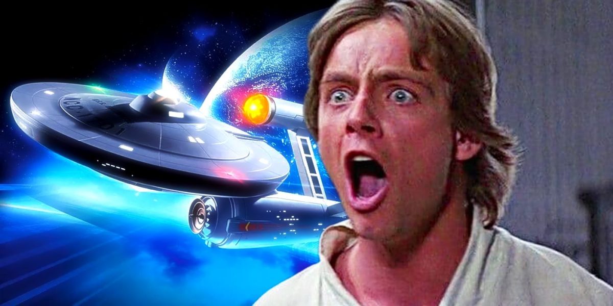 ¿Es esa la empresa?  - Por qué los barcos de Star Trek acaban de aparecer en Star Wars Canon