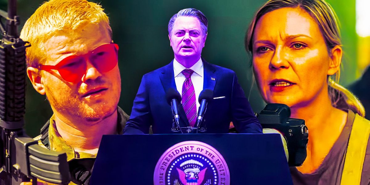 ¿Qué causó la Guerra Civil en la nueva película de 2024 de A24?