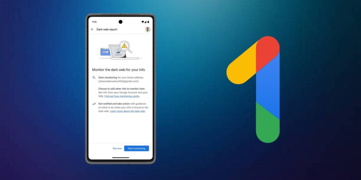 ¿Qué es el informe Dark Web de Google One y le hará estar más seguro en línea?