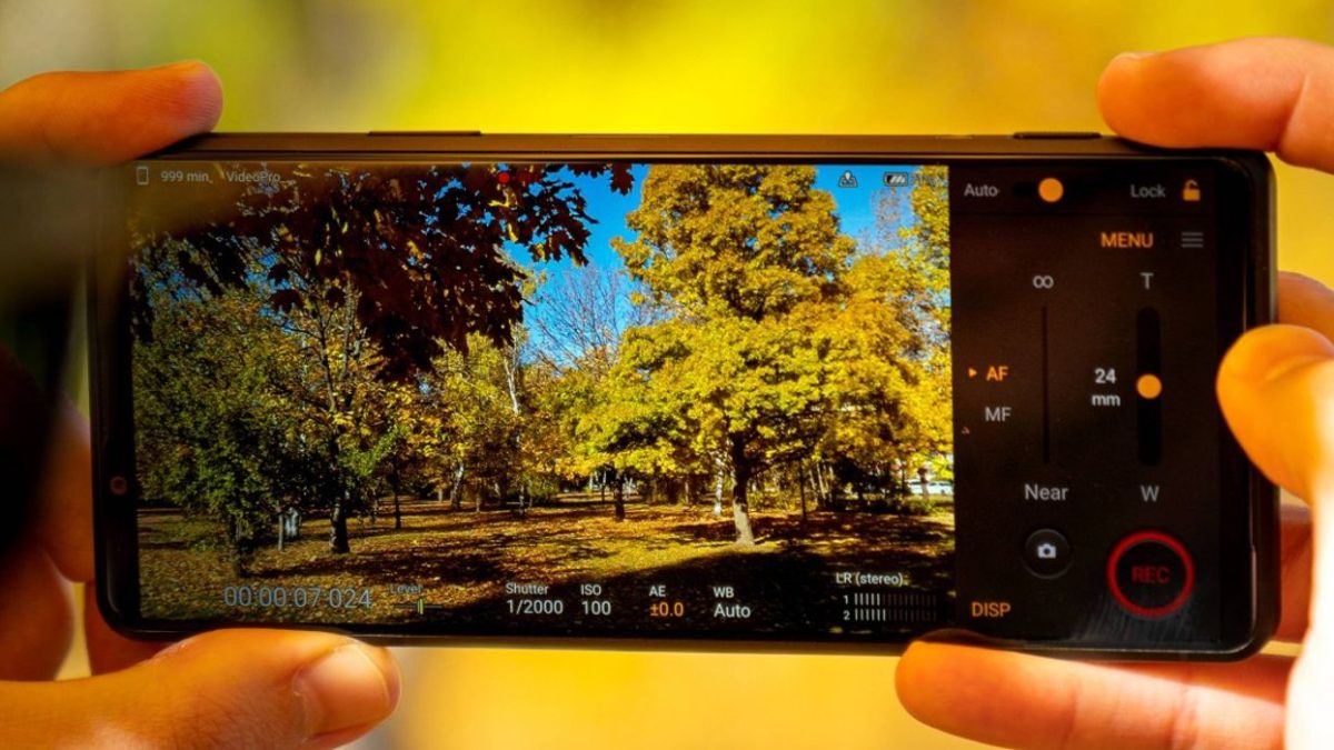 A Sony xperia pro-I camera is used
