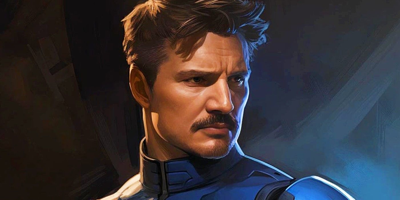 Pedro Pascal obtiene una armadura realista de los Cuatro Fantásticos como Reed Richards en un impresionante arte del MCU