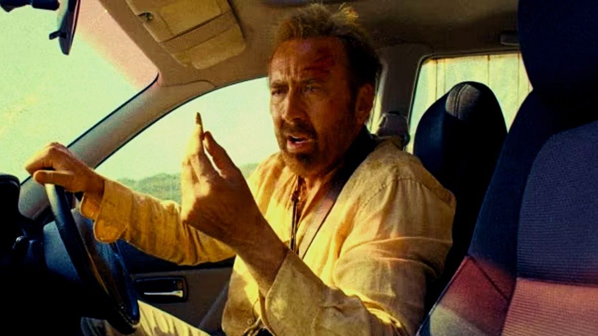 El próximo papel salvaje de Nicolas Cage revelado en una imagen del thriller psicológico The Surfer