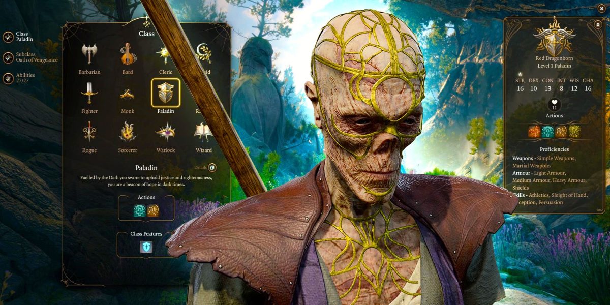 Cómo respetar y cambiar de clase en Baldur's Gate 3