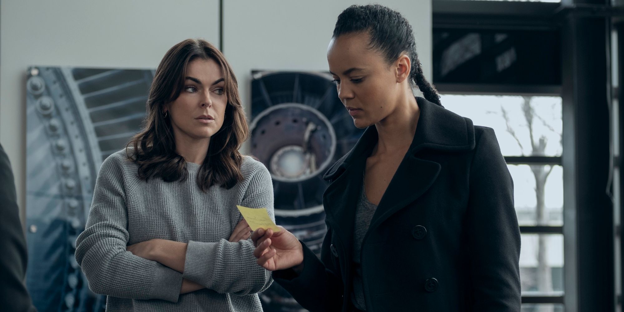 Karla y Frances trabajan juntas en la temporada 2 de Reacher.