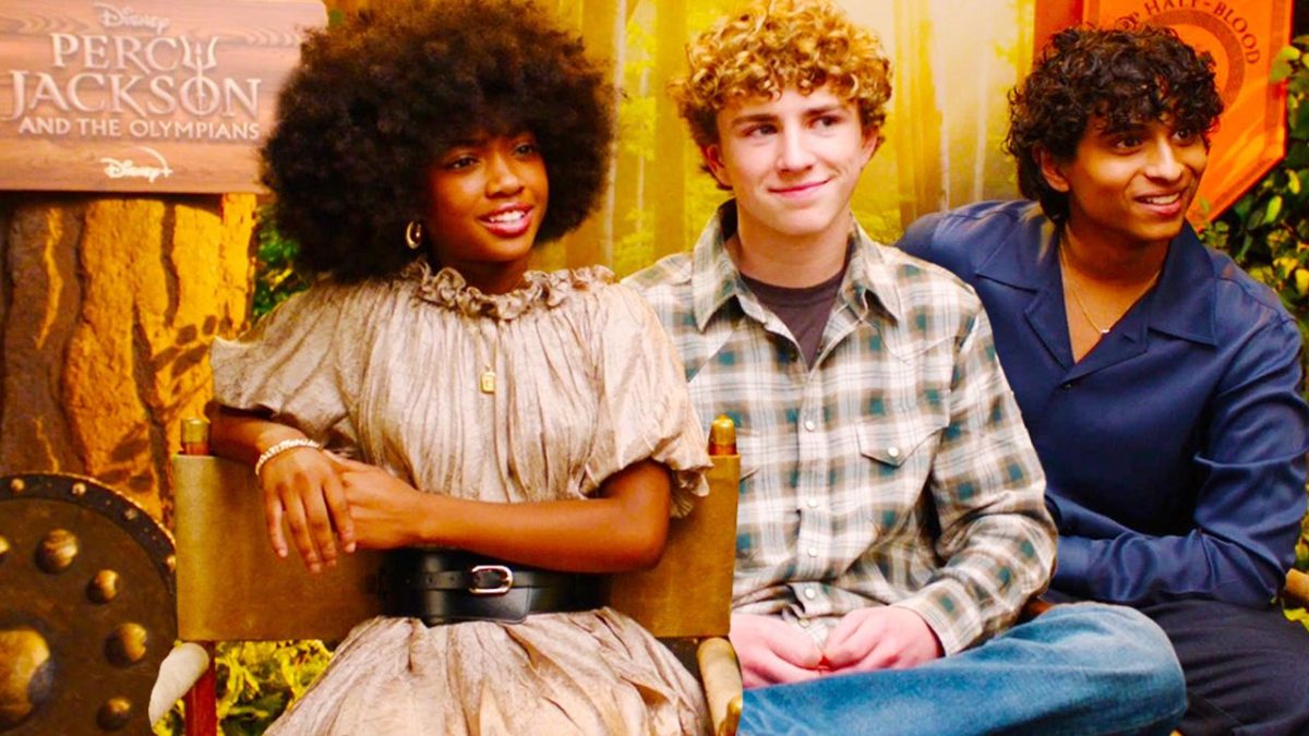Entrevista a Percy Jackson y los dioses del Olimpo: los actores Percy, Annabeth y Grover hablan sobre sus libros y personajes favoritos
