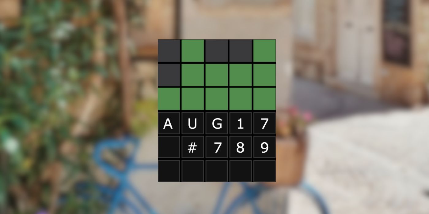 Respuestas y sugerencias de Wordle de hoy para el 17 de agosto de 2023 (rompecabezas n.º 789)