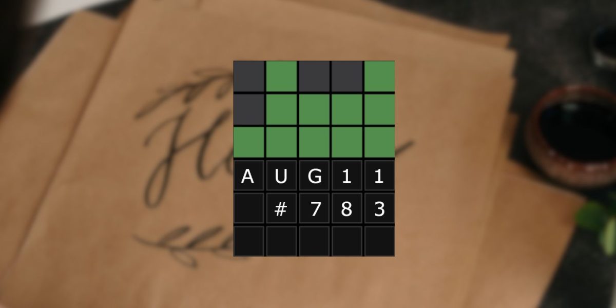 Respuestas y sugerencias de Wordle de hoy para el 11 de agosto de 2023 (rompecabezas n.º 783)