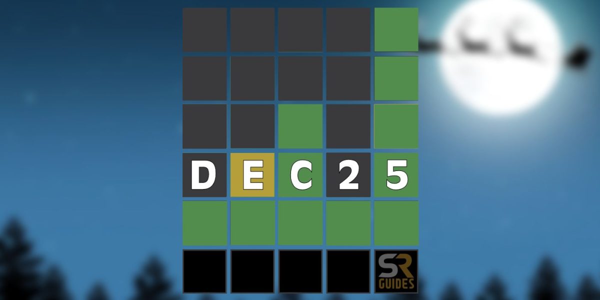 Respuestas y sugerencias de Wordle de hoy para el 25 de diciembre de 2023 (rompecabezas n.° 919)