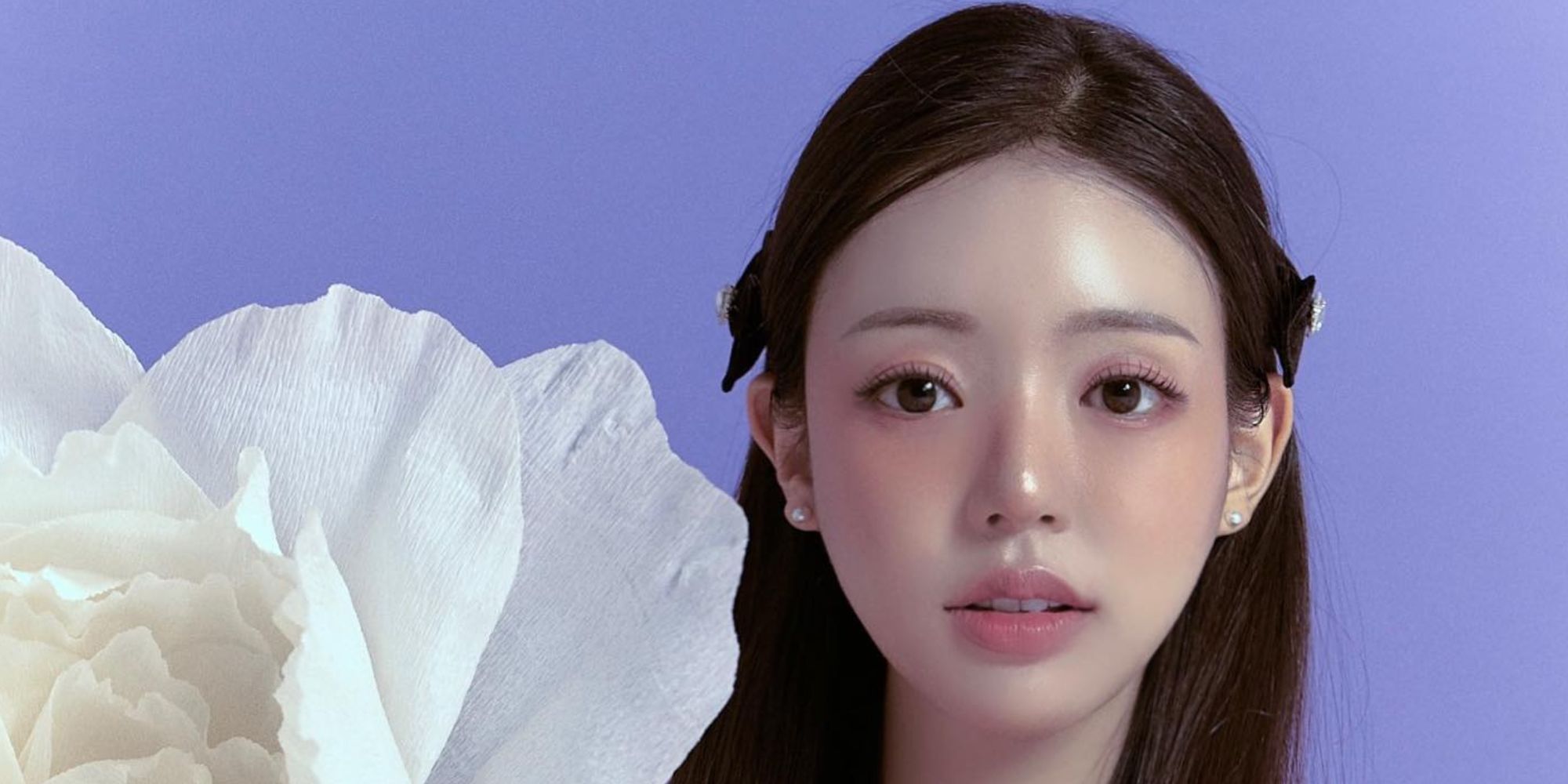 Ves-eun con una flor gigante