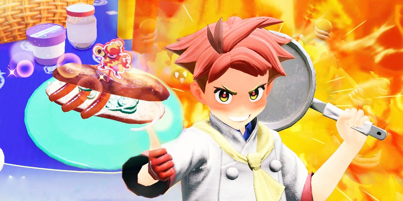 Cómo hacer un sándwich súper picante en el contenido descargable Pokémon Scarlet & Violet Indigo Disk