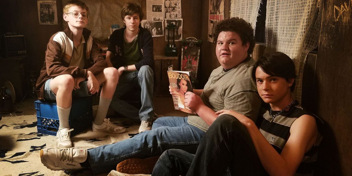 Cory Gruter-Andrew, Judah Lewis, Caleb Emery, and Graham Verchere Summer of 84