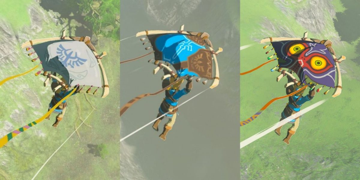 Zelda: TOTK: todas las telas de parapente (y cómo desbloquearlas)