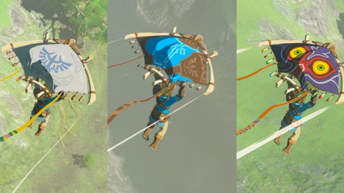 Zelda: TOTK: todas las telas de parapente (y cómo desbloquearlas)