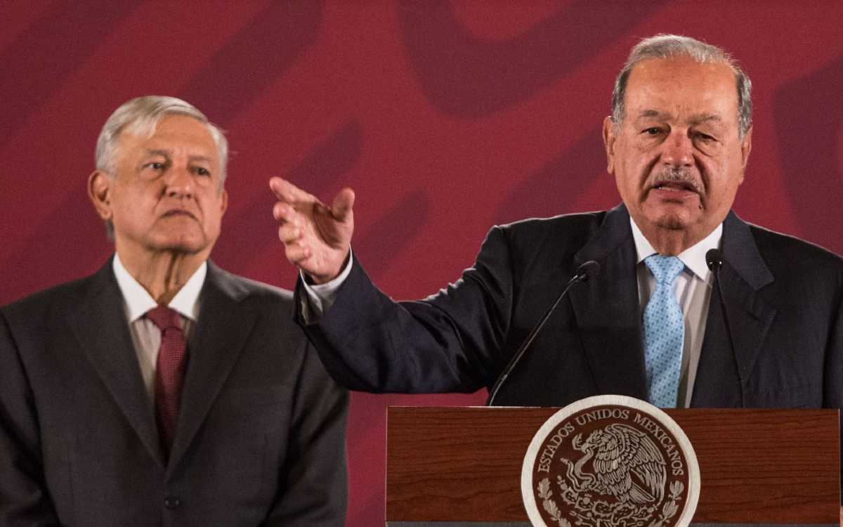 AMLO celebró que Slim pague 530 millones de dólares en campo petrolero