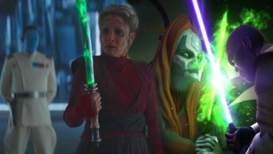 Ahsoka Star explica cómo los estilos de lucha del mundo real afectaron a Mandalorian Spear y Nightsister Blade