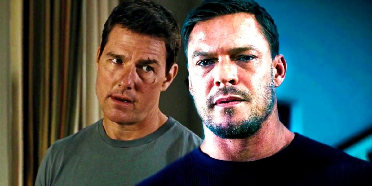 Alan Ritchson finalmente entrega un mensaje a su compañero estrella de Reacher, Tom Cruise (después de que no salió bien la primera vez)