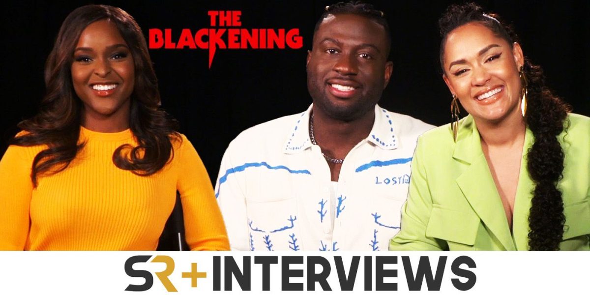 Antoinette Robertson, Sinqua Walls y Grace Byers sobre las travesuras de la casa encantada de Blackening