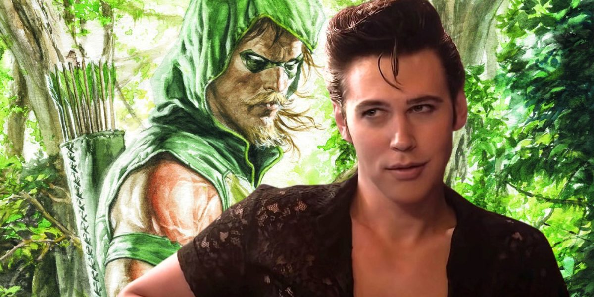 Austin Butler se convierte en la flecha verde del universo DC de James Gunn en un arte impresionante