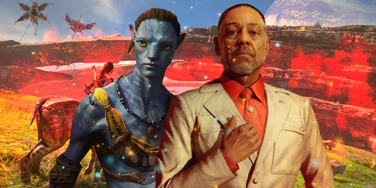 Avatar de Ubisoft: fronteras del tamaño del mapa de Pandora en comparación con Far Cry 6
