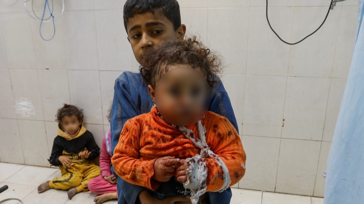 Cerca de un millón de niños han sido desplazados en Gaza por la fuerza: Unicef