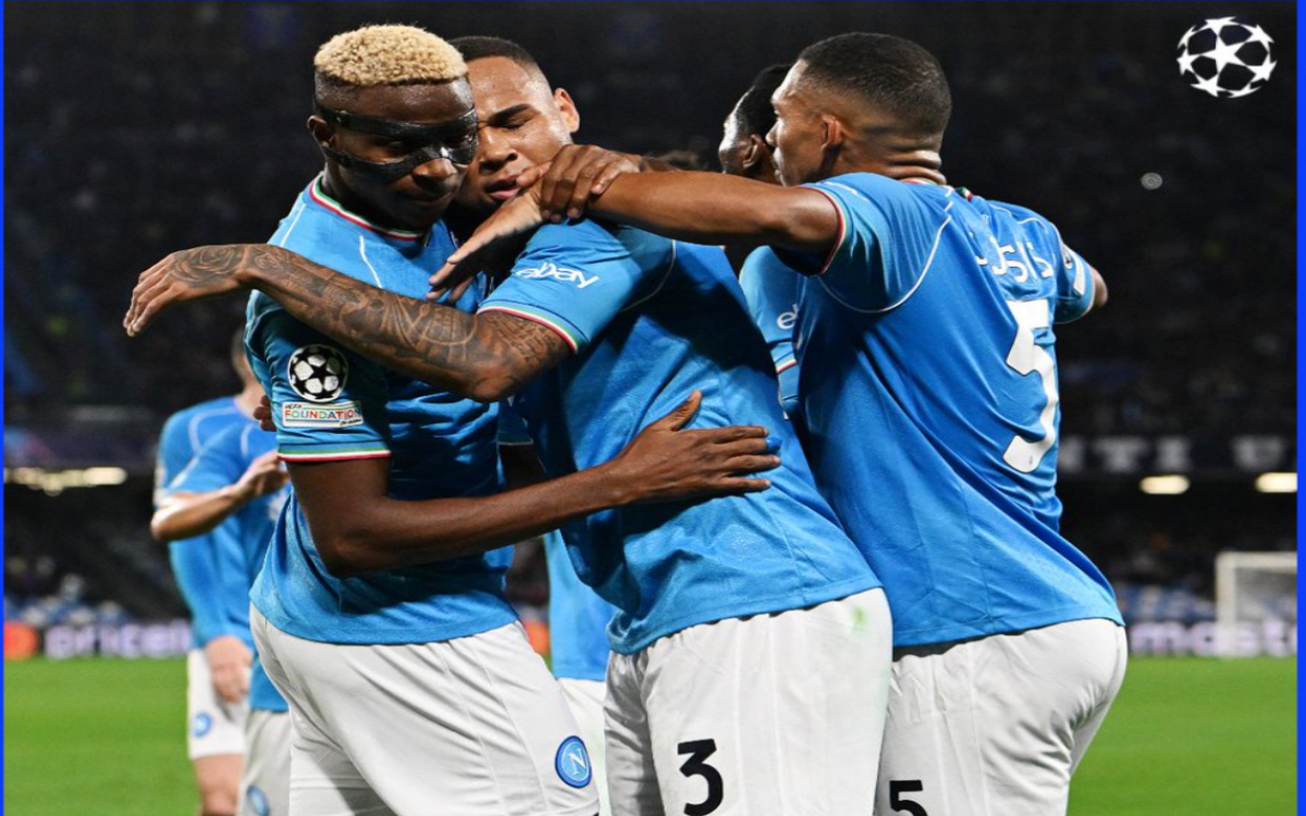 Champions League: Copenhague, PSV Eindhoven y Napoli avanza a Octavos de Final | Resultados