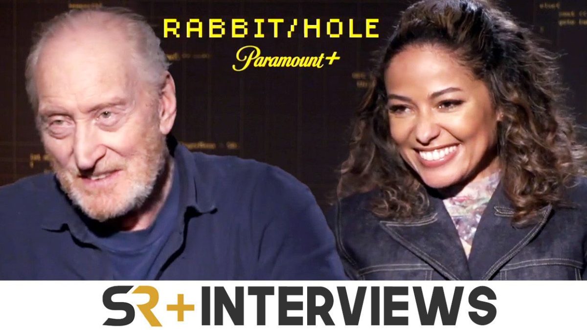 Charles Dance y Meta Golding sobre el misterio y el humor de la madriguera del conejo
